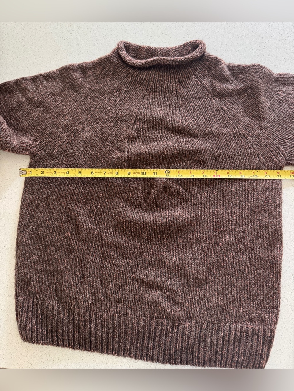 Toast Yak Sweater in Amber Mark - Picture 4 of 6